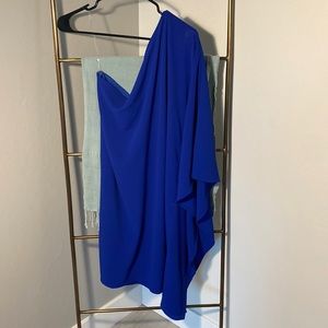NWOT | VICI Blue One Shoulder Dress